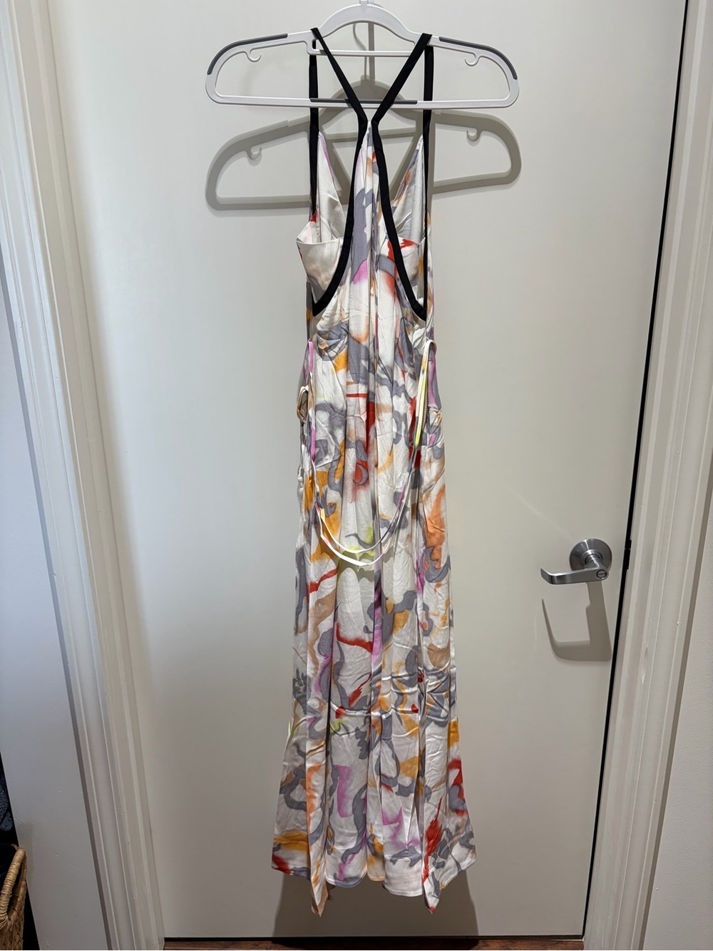 Joie Esmeralda 100% Silk Gown~ size M - Picture 4 of 14